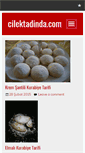Mobile Screenshot of cilektadinda.com